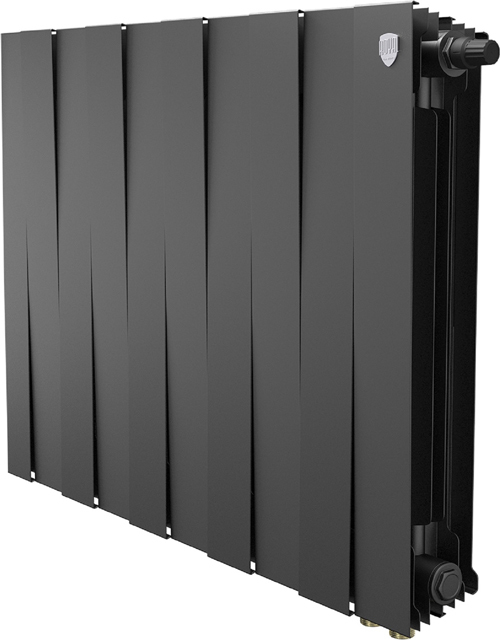 Royal Thermo PianoForte 500 Чёрный VR80 - 10 секц. биметаллический радиатор