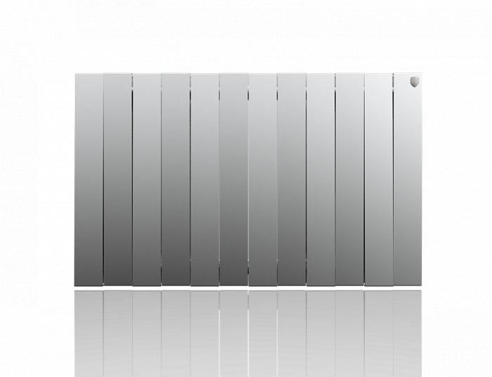Royal Thermo Pianoforte 500 VD 12 секц. Silver Satin биметаллический радиатор