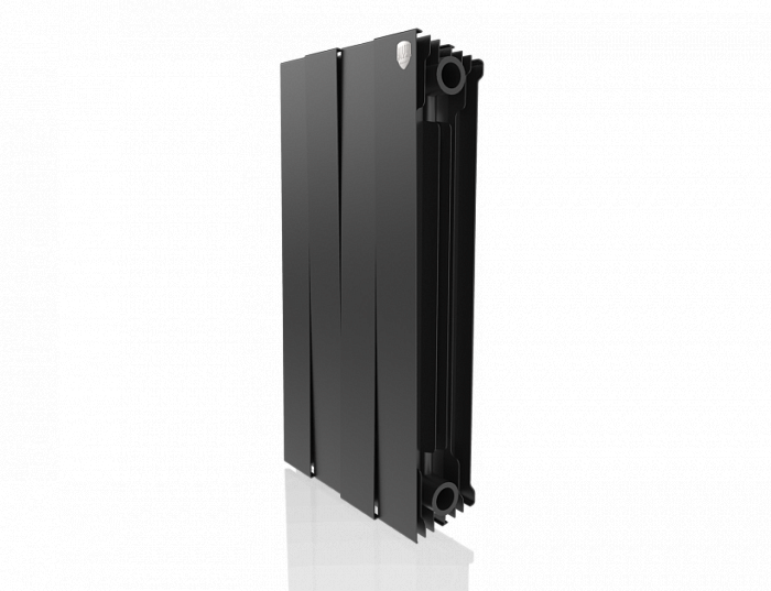 Royal Thermo Pianoforte 500 VD 4 секц. Noir Sable биметаллический радиатор