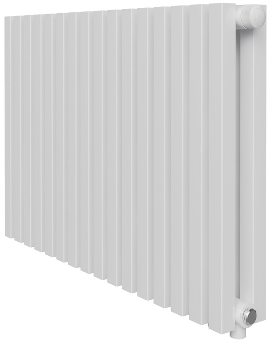 Royal Thermo Shift Q30 VC2050 - 08 секц. RAL9016, нижнее 1/2 радиатор отопления
