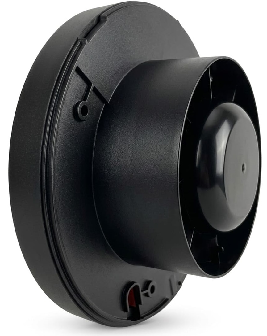 Seicoi Ratio 100 Matt black вытяжка для ванной диаметр 100 мм