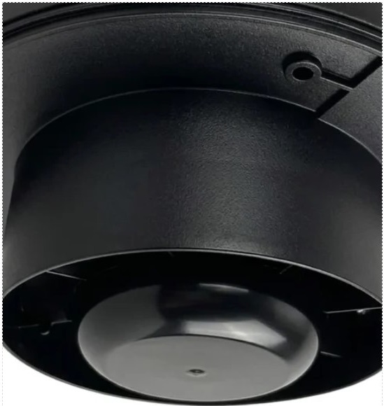 Seicoi Ratio 100 Matt black вытяжка для ванной диаметр 100 мм