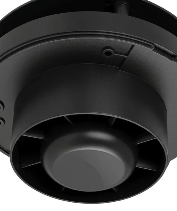 Seicoi Ratio Design 100 Matt black вытяжка для ванной диаметр 100 мм