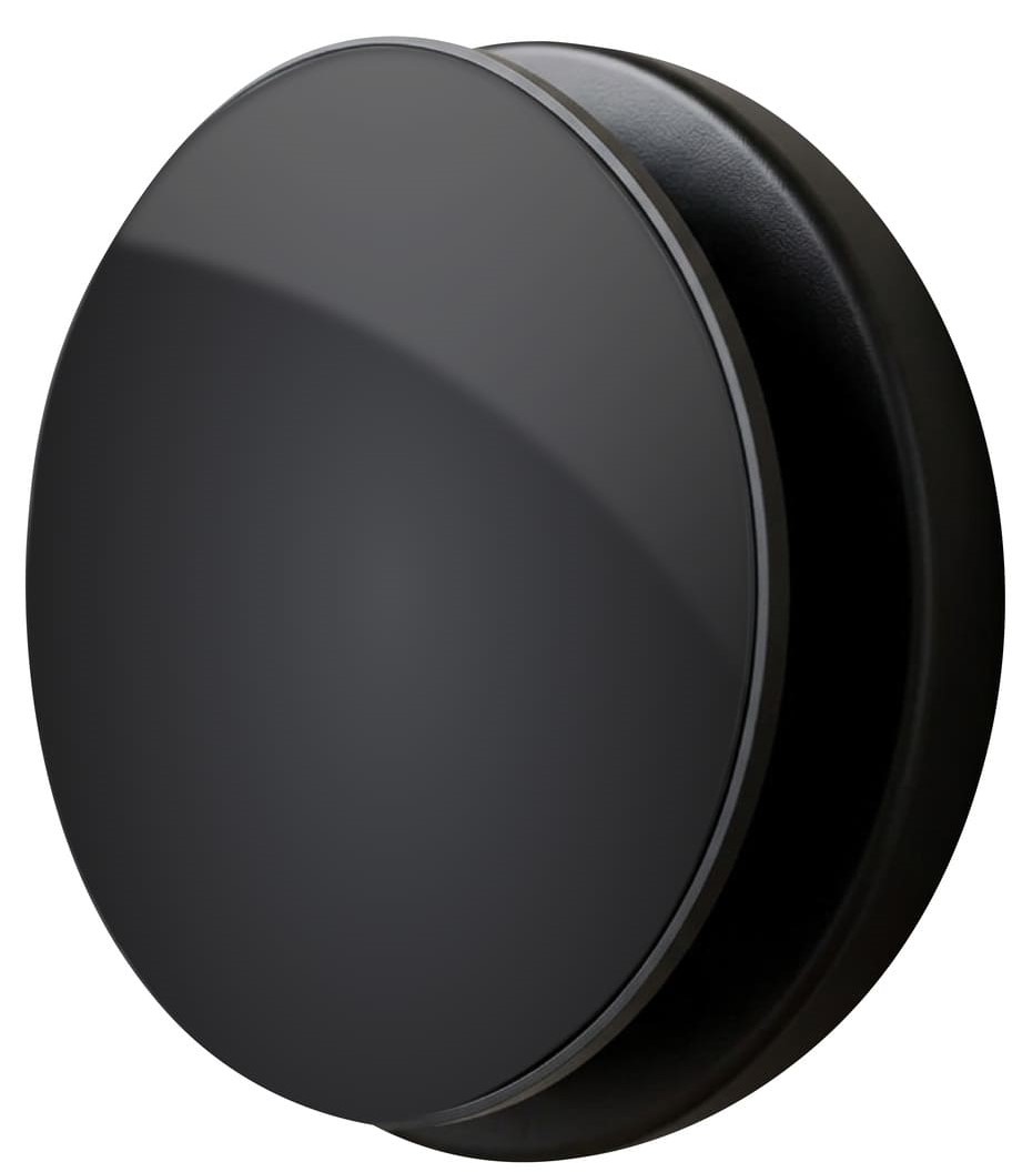 Seicoi Ratio Design 100 Matt black glass вытяжка для ванной диаметр 100 мм