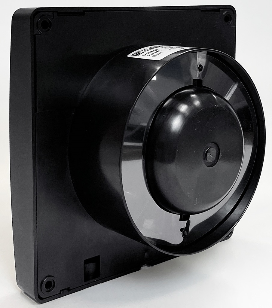 Seicoi Smart Floxy 100 Black вытяжка для ванной диаметр 100 мм