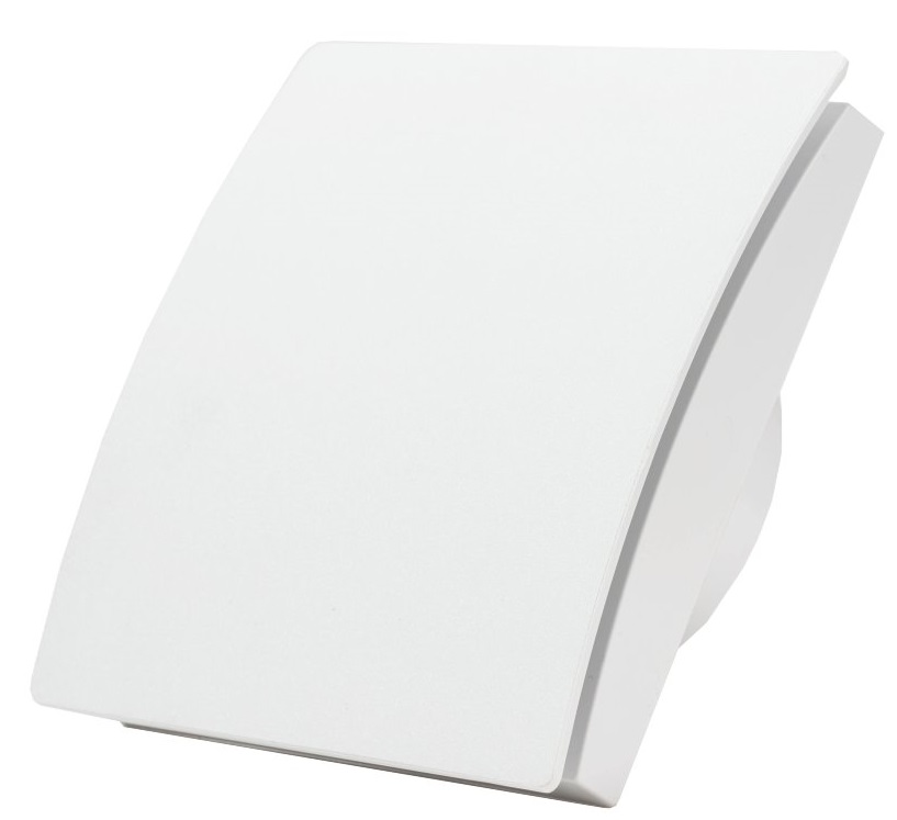 SlimVent МV 100, пластик овал белый матовый вытяжка для ванной диаметр 100 мм
