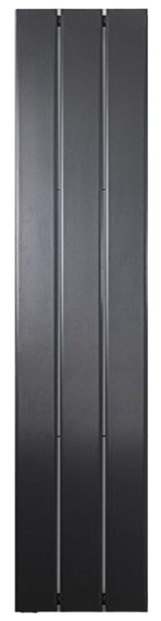 STOUT Oscar 1800 3 секции (цвет 2748 cod.07 черный) алюминиевый радиатор