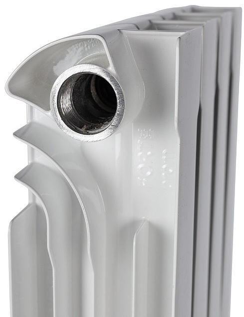 STOUT VEGA 500 AL 4 секции (SRA-1310-050004) алюминиевый радиатор