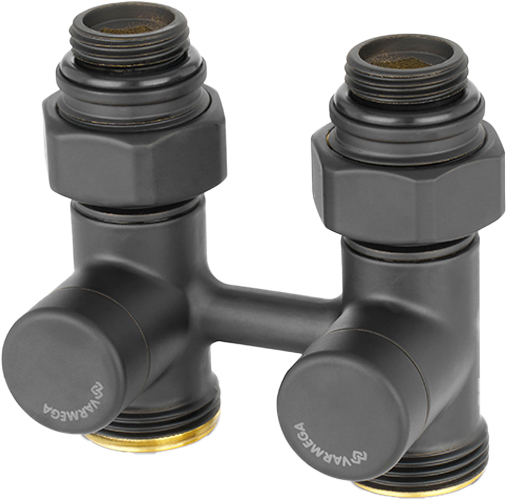 VARMEGA VMDV21-200415 1/2"х3/4"EK двухтрубный узел нижнего подключения