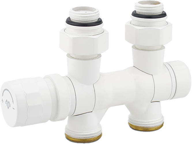 VARMEGA VMDV25-100415 1/2"х3/4"EK двухтрубный узел нижнего подключения