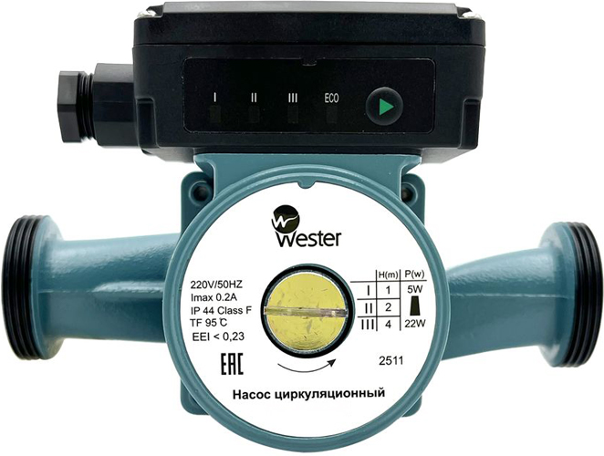 Wester WPE 25-70M циркуляционный насос