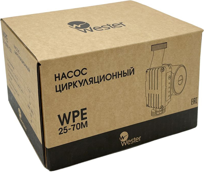 Wester WPE 25-70M циркуляционный насос