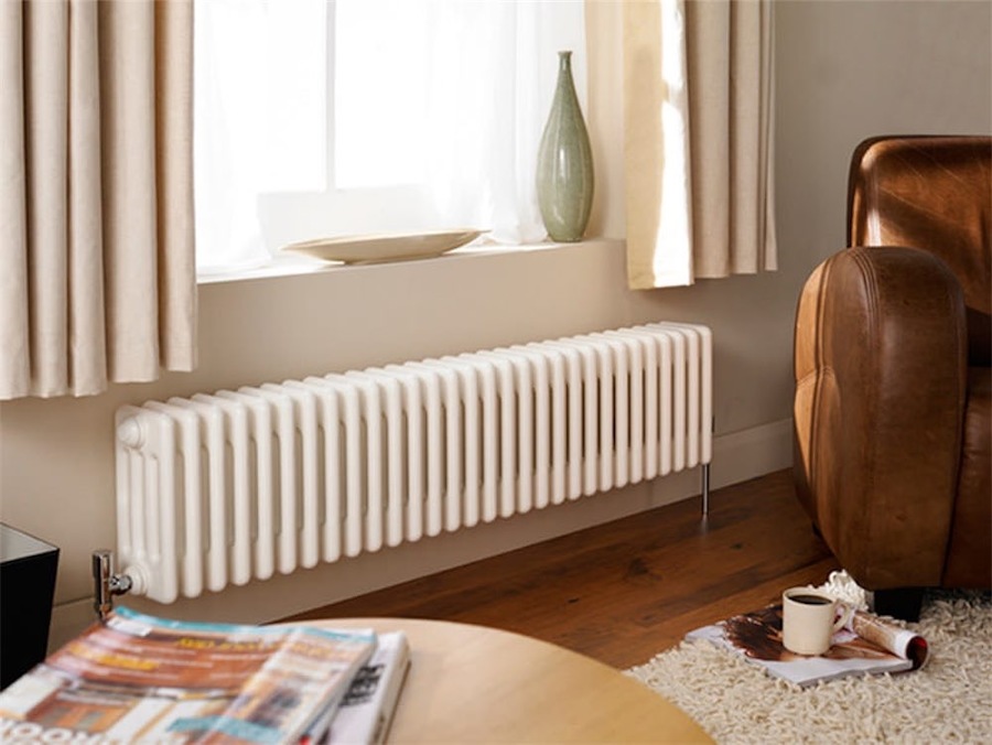 Zehnder Charleston 4019/56 №1270 3/4" RAL 9016 радиатор отопления