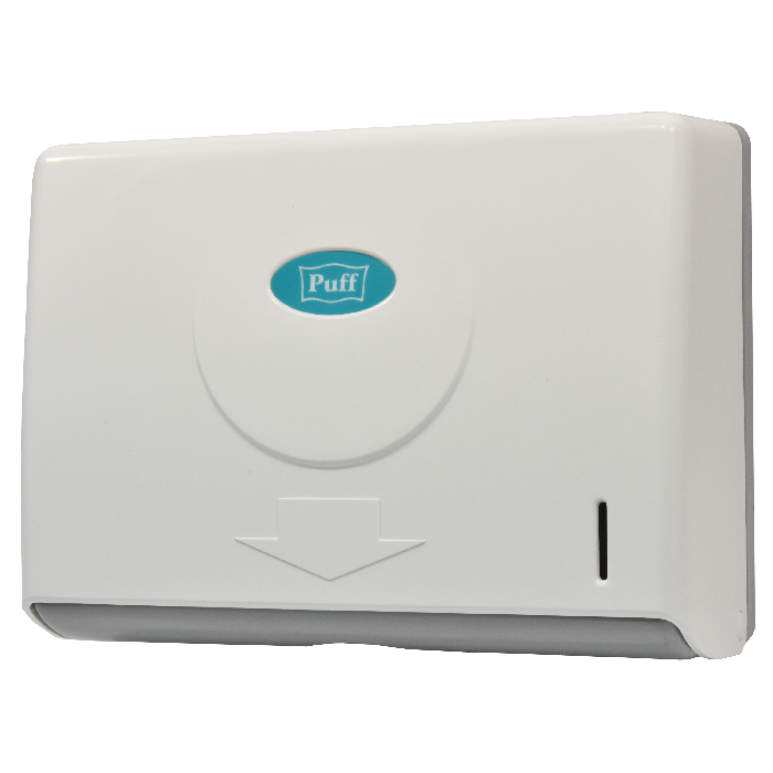 Puff 5110 белый ABS-пластик диспенсер для бумажных полотенец