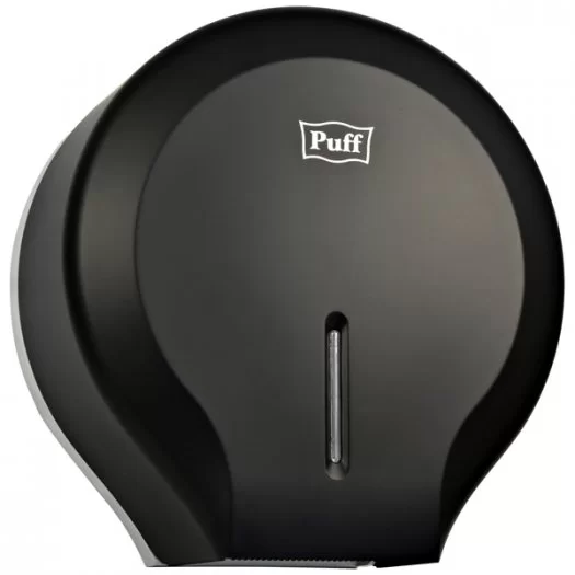 Puff 7130Bl, черный диспенсер для туалетной бумаги
