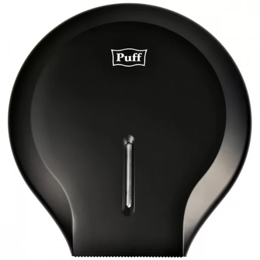 Puff 7130Bl, черный диспенсер для туалетной бумаги