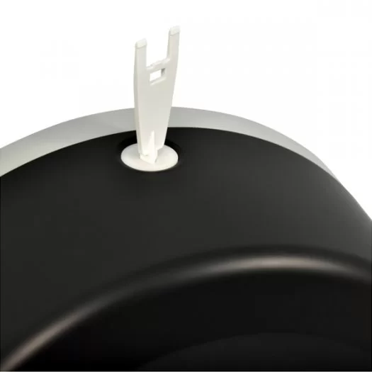 Puff 7130Bl, черный диспенсер для туалетной бумаги