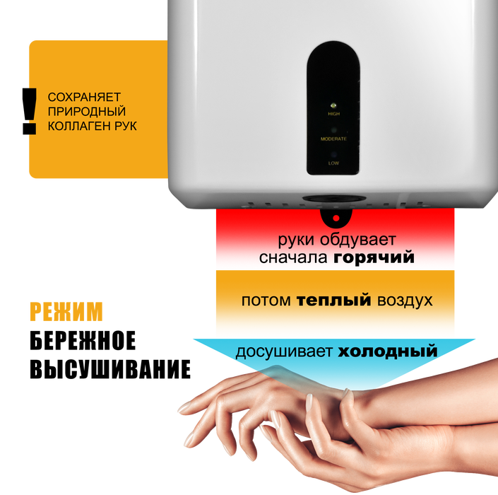 Puff 8810 сушилка для рук электрическая