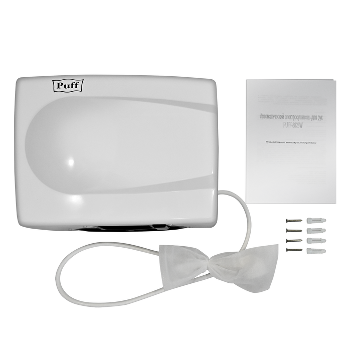 Puff 8828W бесконтактный электросушитель для рук