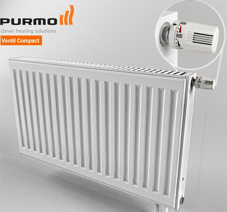 Purmo CV21 300x1100 - 837 Вт стальной панельный радиатор Тип 21