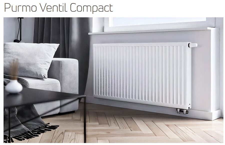 Purmo CV21 400x1600 - 2094 Вт стальной панельный радиатор Тип 21