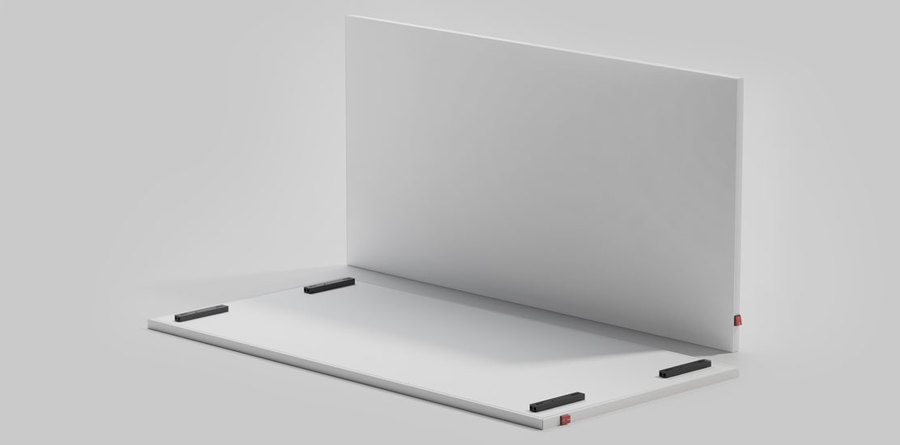 QSun W Настенный 600W 570x115 инфракрасный обогреватель