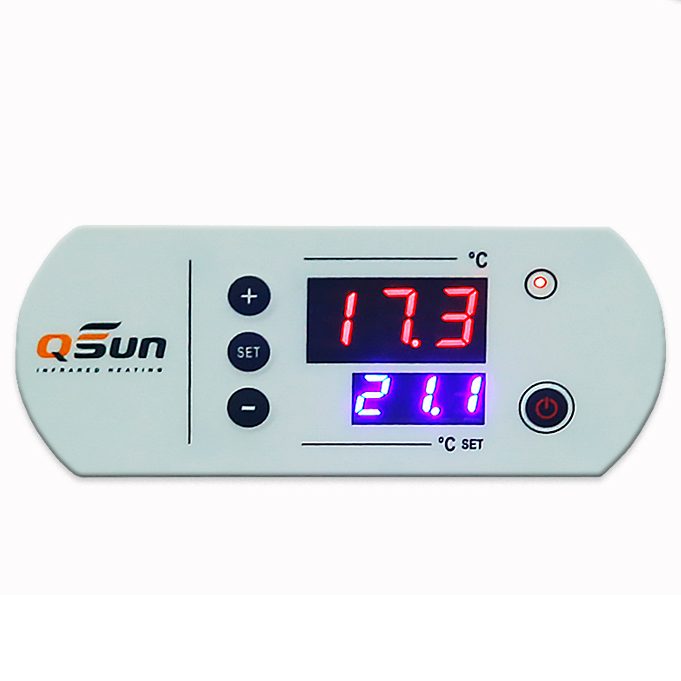 QSun W Настенный 600W 570x115 с терморегулятором инфракрасный обогреватель
