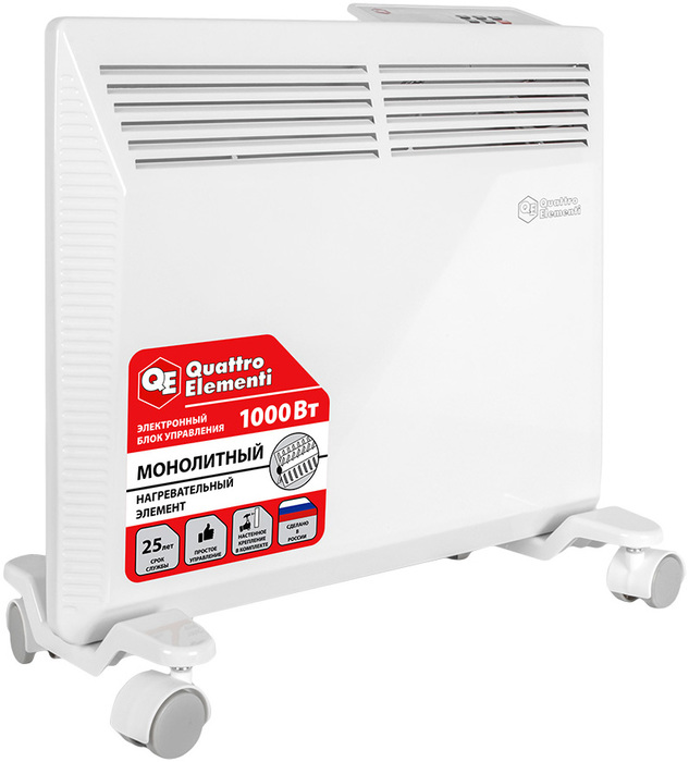 QUATTRO ELEMENTI QE-1000KME конвектор электрический