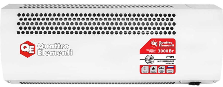 QUATTRO ELEMENTI QE-3000TVZ электрическая тепловая завеса