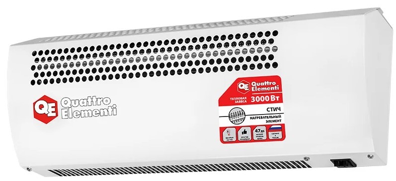 QUATTRO ELEMENTI QE-3000TVZ электрическая тепловая завеса