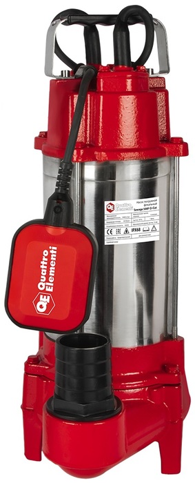 QUATTRO ELEMENTI Sewage 500F Ci-Cut фекальный насос