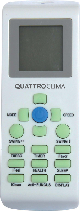 QUATTROCLIMA QV-I12CG/QN-I12UG/QA-ICP9 кассетный кондиционер