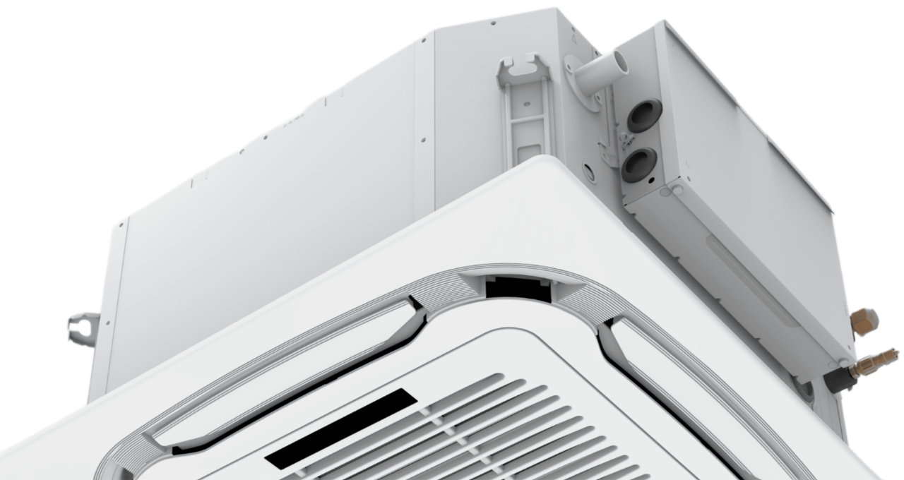 QUATTROCLIMA QV-I12CGE/QN-I12UGE/QA-ICP13 кассетный кондиционер