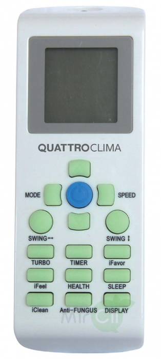 QUATTROCLIMA QV-I18CG/QN-I18UG/QA-ICP9 кассетный кондиционер
