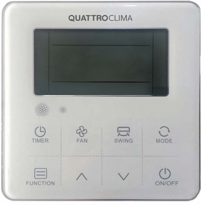 QUATTROCLIMA QV-I18CG1/QN-I18UG1/QA-ICP11 кассетный кондиционер