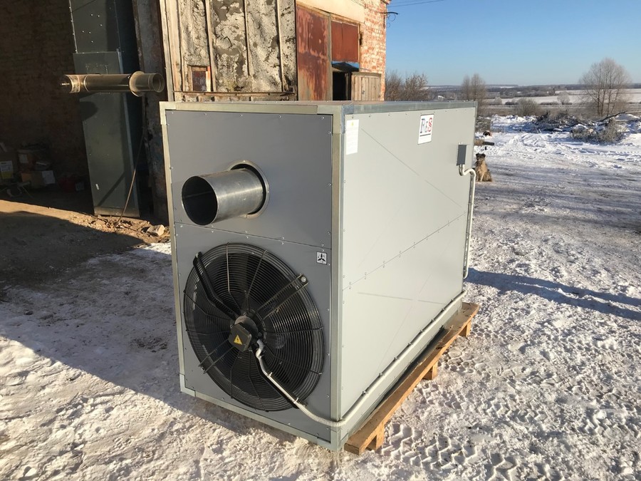 R-and-S 240 Dual (400 V -3- 50/60 Hz) газовый теплогенератор