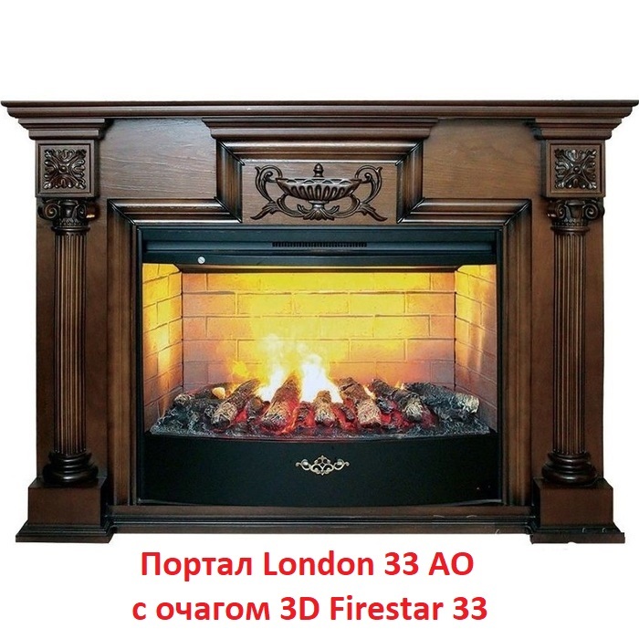 Real-Flame 3D FIRESTAR 33 с увлажнителем камин с эффектом дыма