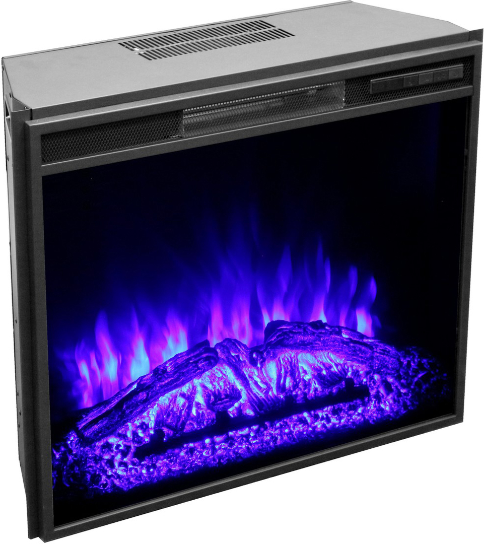 Real-Flame AQUAMARINE 26 широкий очаг 2D