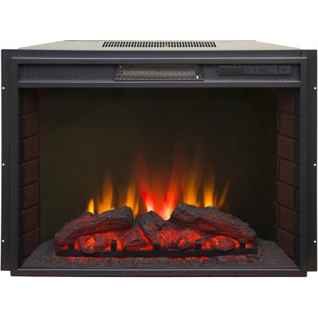 Real-Flame Attica 25,5/26 WT с очагом Sparta 25,5 LED электрокамин с широким очагом 2D