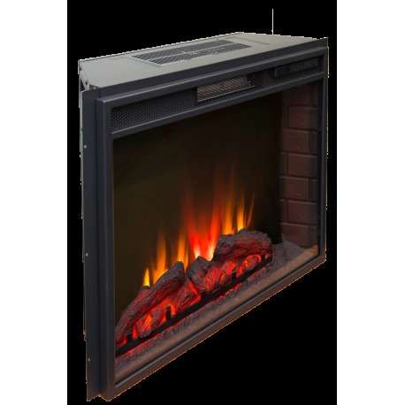 Real-Flame Attica 25,5/26 WT с очагом Sparta 25,5 LED электрокамин с широким очагом 2D