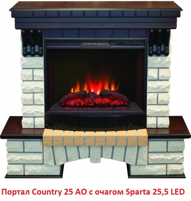 Real-Flame Country 25/25,5 AO широкий портал