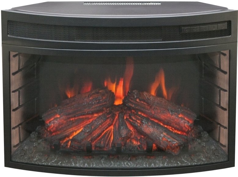 Real-Flame Country 25/25,5 AO с очагом Firefield 25 S IR LED дисплей камин с инфракрасным обогревом