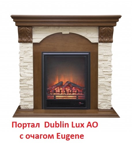 Real-Flame Dublin LUX STD/EUG классический портал для камина