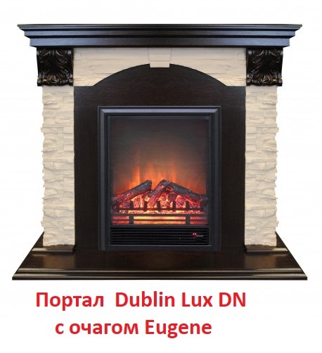 Real-Flame Dublin LUX STD/EUG классический портал для камина