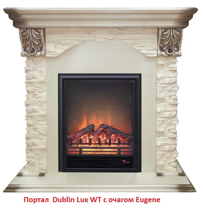 Real-Flame Dublin LUX STD/EUG классический портал для камина