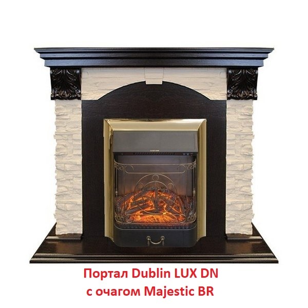Real-Flame Dublin LUX STD/EUG классический портал для камина