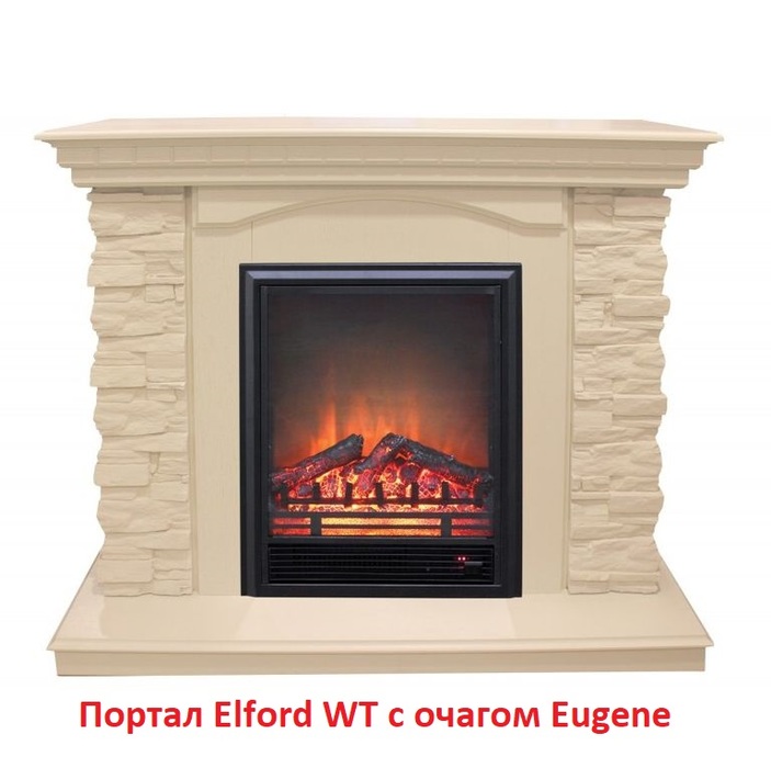 Real-Flame Elford STD/EUG WT классический портал для камина