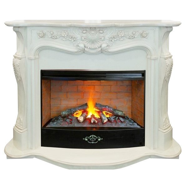 Real-Flame Ellada 33 WT с очагом 3D Firestar 33 с увлажнителем воздуха электрокамин с эффекотм