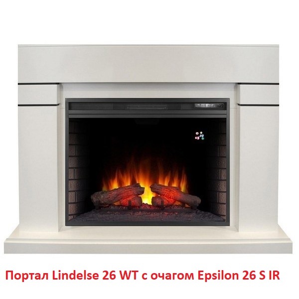 Real-Flame Epsilon 26 S IR широкий очаг 2D