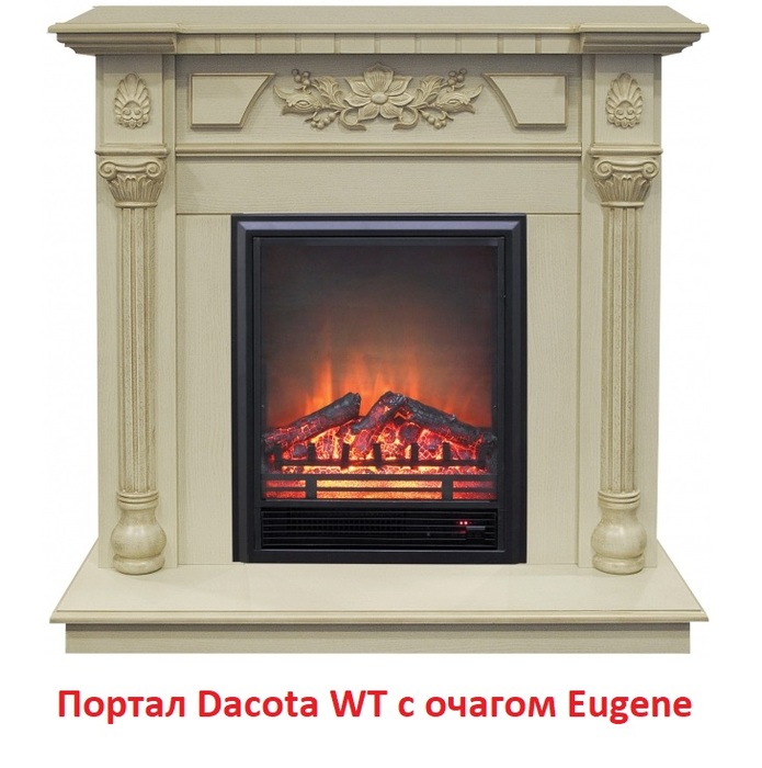 Real-Flame EUGENE узкий современный электрический очаг